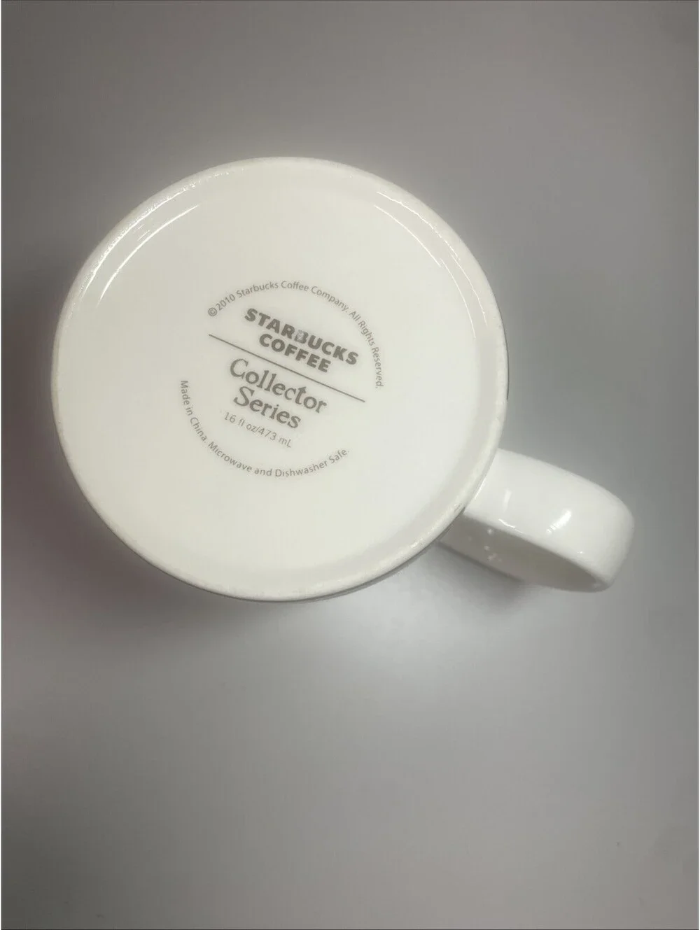 Starbucks Collector's Series Hawaii 2010 Coffee Mug 16oz Retired